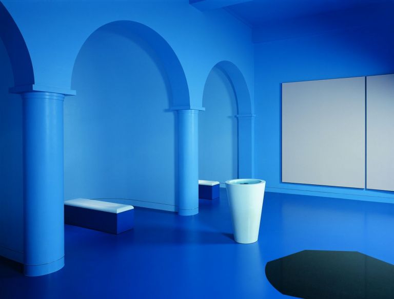 Ettore Spalletti, Salle des départs, 1996. Hôpital Raymond Poincaré, Garches Parigi, 1996. Photo credits Attilio Maranzano