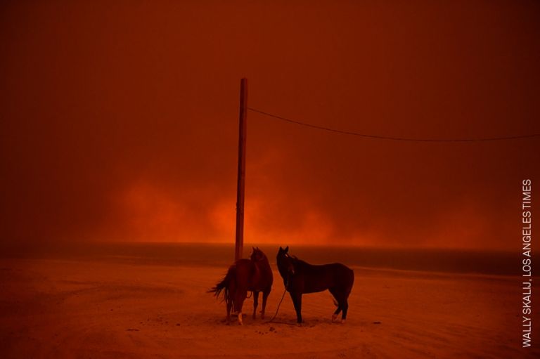Evacuated © Wally Skalij, Los Angeles Times