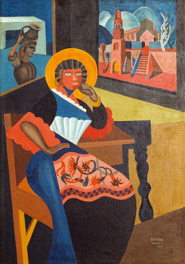 Fortunato Depero, La Ciociara, 1919. Courtesy Lucca Center of Contemporary Art