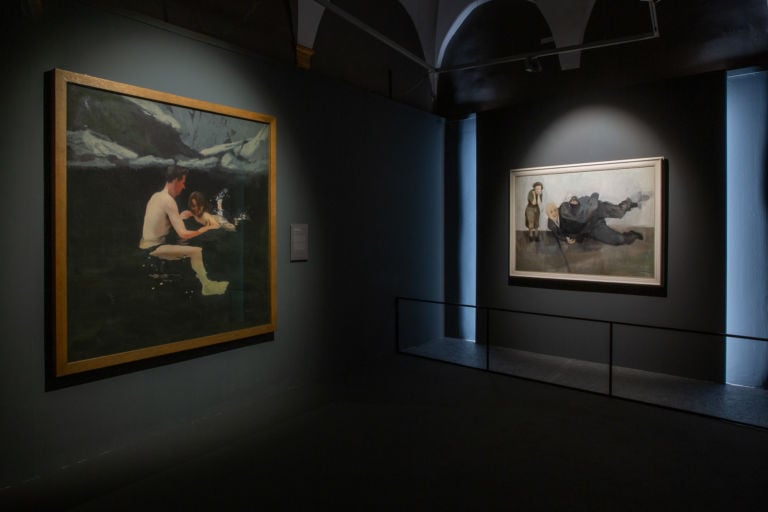 Preview della mostra "Bacon, Freud, La scuola di Londra", ph Giovanni De Angelis