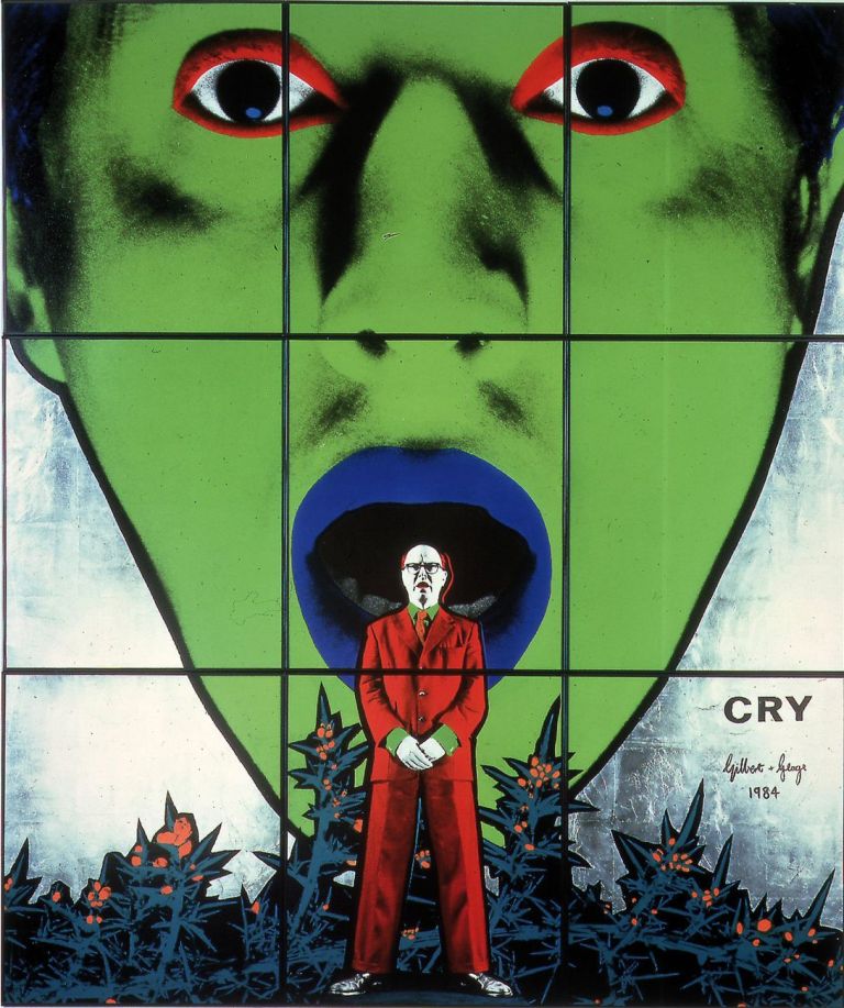 Gilbert & George, Cry, 1984. Courtesy of the artists © Collection Pinault