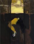 Guglielmo Castelli, Sogno di Costantino, 2019, tecnica mista su tela, 30x24 cm