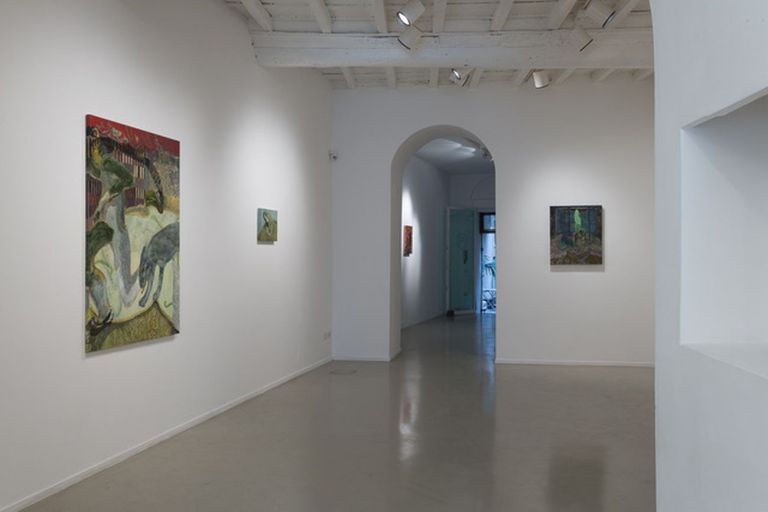 Guglielmo Castelli. Iposcenio. Exhibition view at Francesca Antonini Arte Contemporanea, Roma 2019