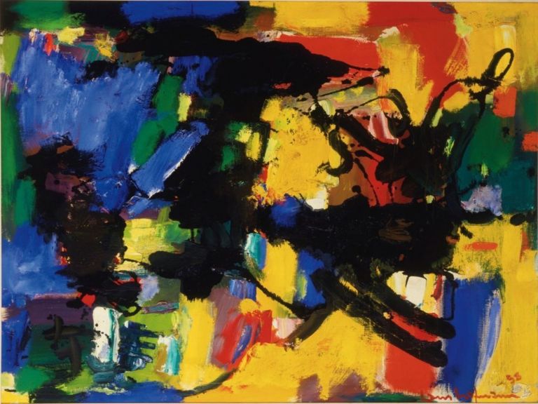 Hans Hofmann, The Call, 1958, courtesy Fondazione Cosso