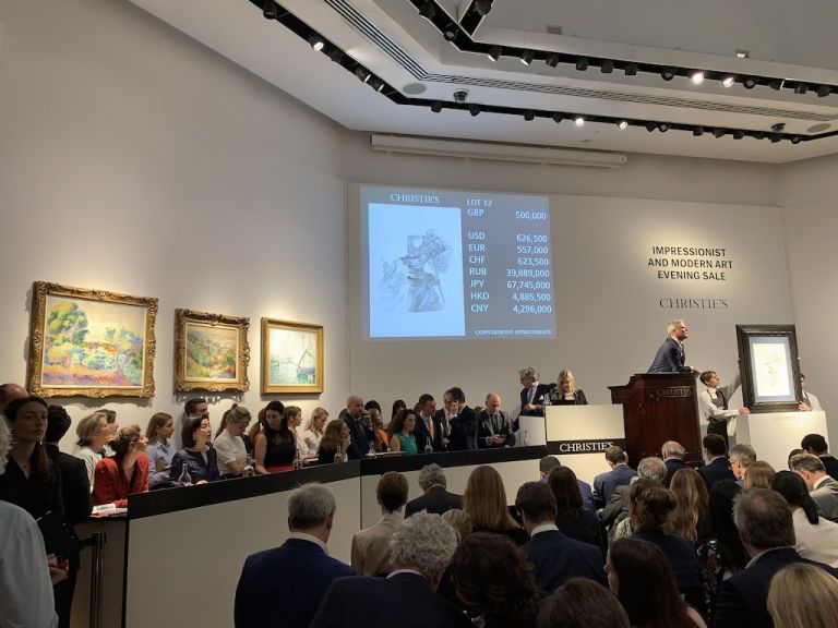 Aste/ Impressionisti & Modern Art 2019, Londra ph. Mario Bucolo