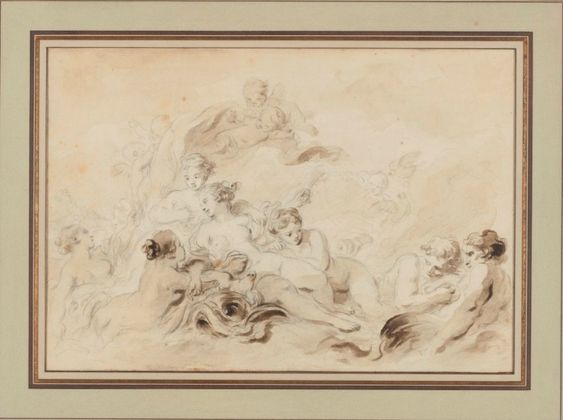 Jean Honoré Fragonard, Il Trionfo di Venere, 1790 ca.