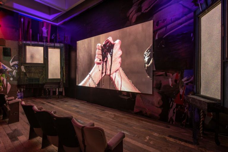 Jenkin van Zyl, Looners (2019). Installation view of Kiss My Genders at Hayward Gallery, 2019. Photo Thierry Bal