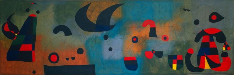 Joan Miró. Mural Painting. Barcelona, 1950-1951. © 2018 Successió Miró Artists Rights Society (ARS), New York ADAGP, Paris