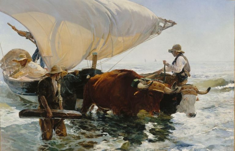 Joaquín Sorolla, Il ritorno dalla pesca, 1894. Musée d'Orsay, Paris © RMN Grand Palais (musée d'Orsay) Gérard Blot Hervé Lewandowski