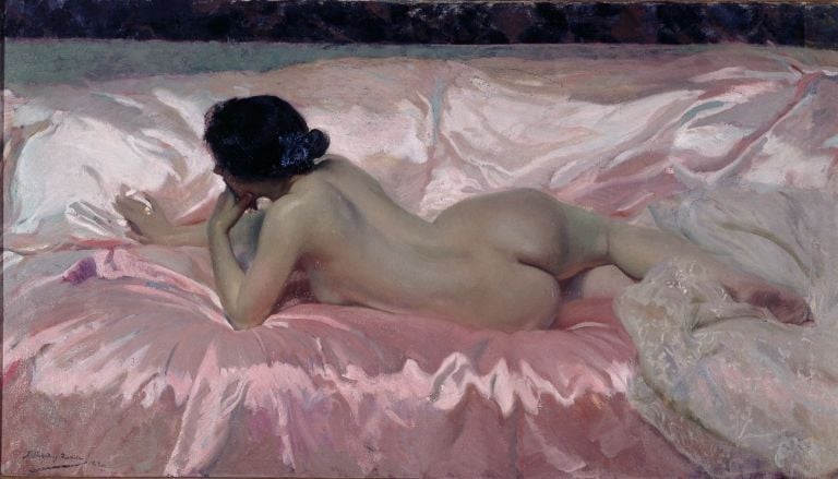 Joaquín Sorolla, Nudo femminile, 1902. Collezione privata