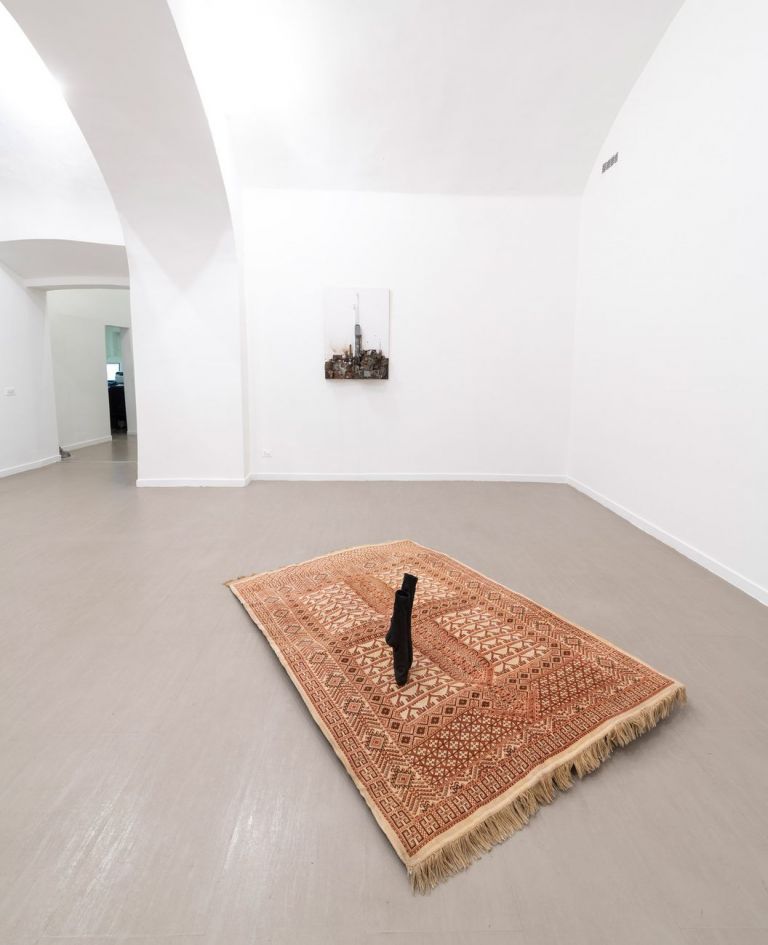 Krištof Kintera. No one has nothing. Installation view at z2o Sara Zanin Gallery, Roma 2019. Photo Giorgio Benni