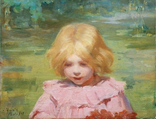 Laura Muntz, The pink dress, 1897 © Private collection, Toronto. Photo Thomas Moore