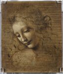 Leonardo da Vinci, Testa di fanciulla detta 'La scapigliata', 1490 ca. Parma, Galleria Nazionale. © 2019. Foto Scala, Firenze