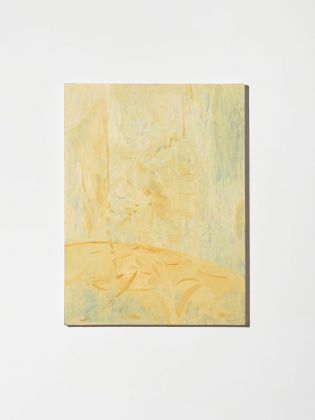 Lorenzo Di Lucido, Tavola di Grizzana, 2017, olio su tela, 80x60 cm. Courtesy Cosimo Filippini