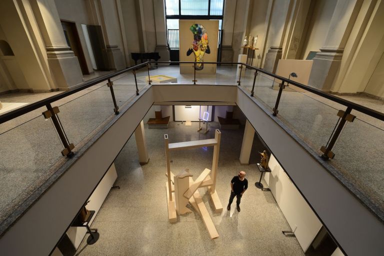 Matteo Fato. Il presentimento di altre possibilità. Exhibition view at Studio Museo Francesco Messina, Milano 2019. Photo Carlo Alberto Sereni