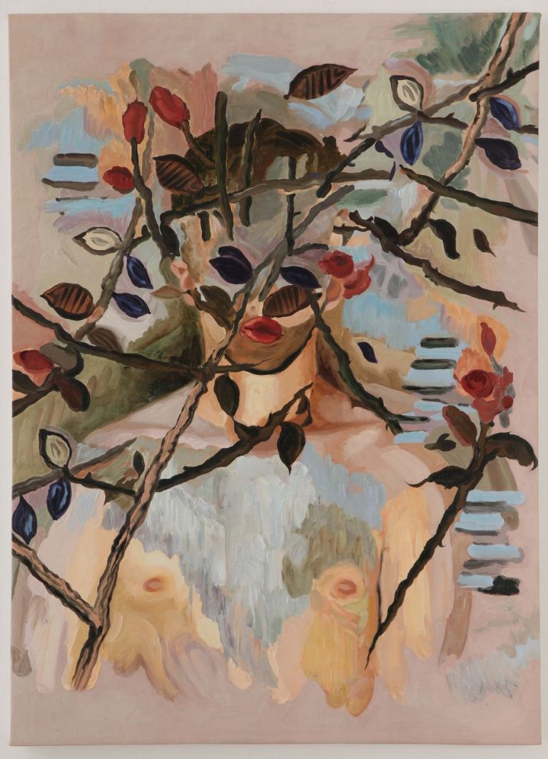 Maurizio Bongiovanni, Garden, 2018, oil on canvas, 55x70 cm