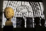 Notre-Dame de Paris. Sculture gotiche dalla grande cattedrale. Onstallation view at Palazzo Madama, Torino 2019. Photo credits Giorgio Perottino