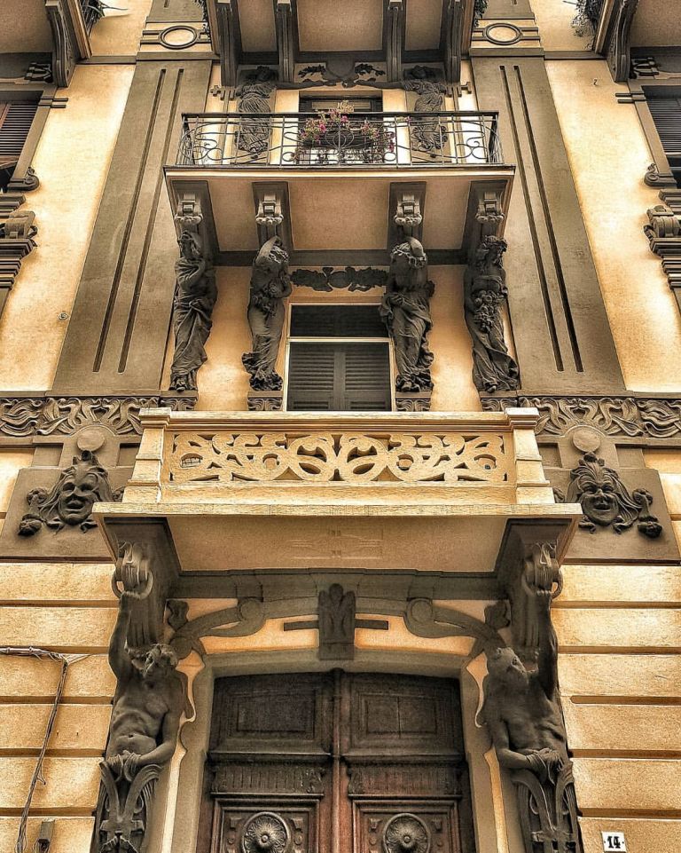 Palazzo Castrucci a La spezia, Foto archivio Italia Liberty