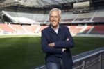 Portrait of Klaus Littmann in Wörthersee Stadium, Klagenfurt, Austria, 2019, Photo credit Emmanuel Fradin, Courtesy of For Forest