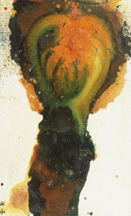 Sadamasa Motonaga, Senza titolo, 1960, courtesy Fondazione Cosso