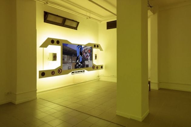 Sinae Yoo, Petrichor, installation view (basement), 2019, courtesy The Gallery Apart Rome, photo by Giorgio Benni