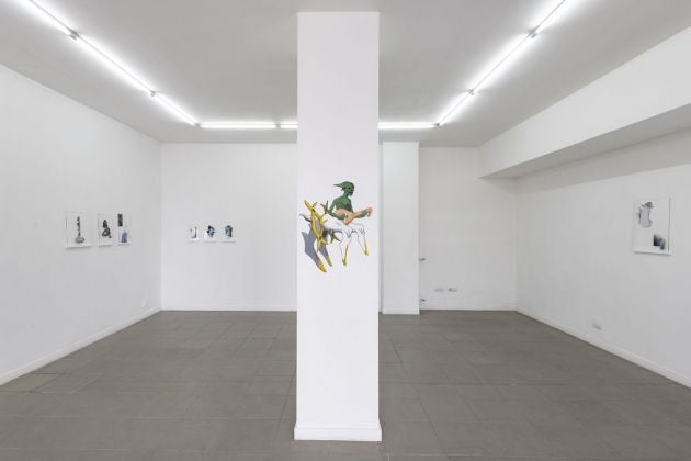 Sinae Yoo, Petrichor, installation view (ground floor), 2019, courtesy The Gallery Apart Rome, photo by Giorgio Benni