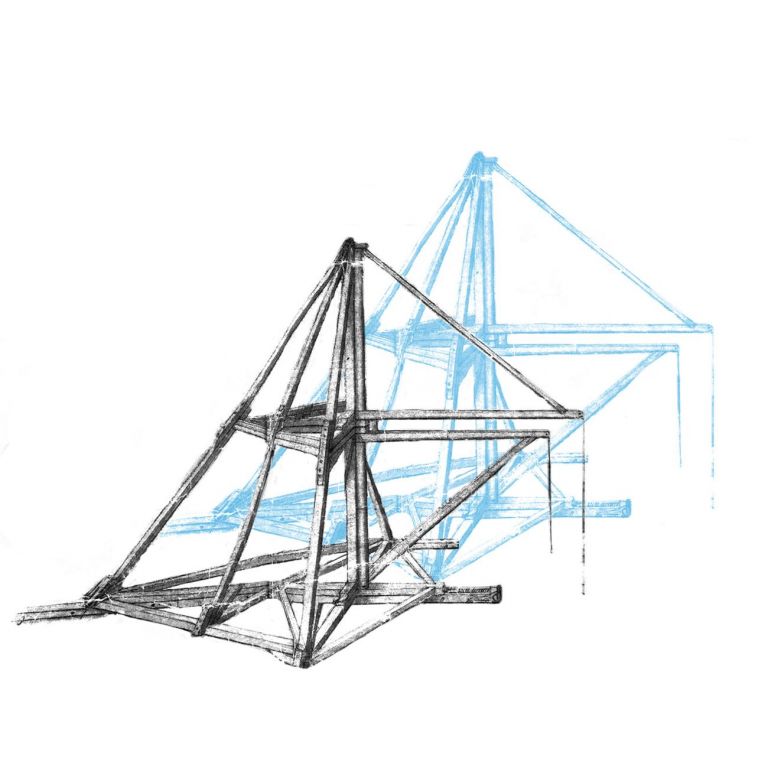 Studio Azzurro, Studio progettuale su macchina di Leonardo da Vinci