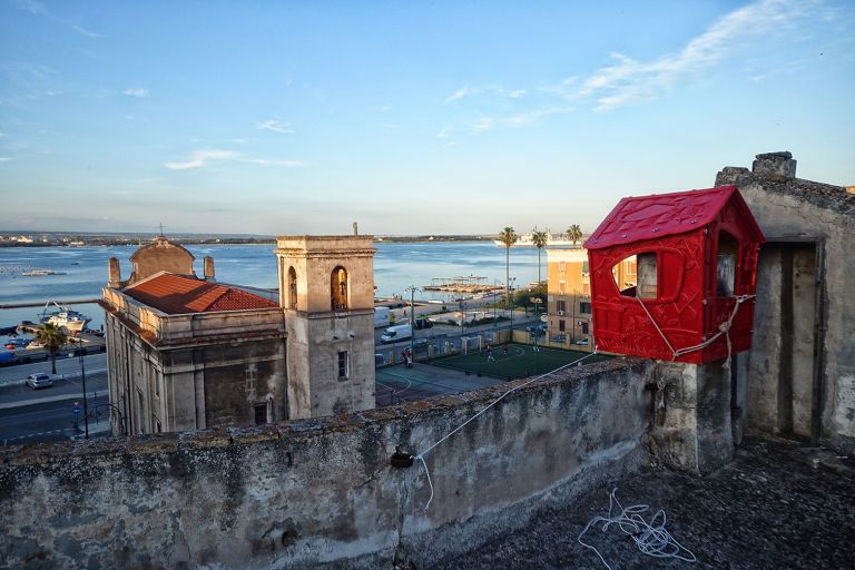 Taranto Opera Viva, Casetta rossa in Città Vecchia, Alessandro Bulgini, 2019