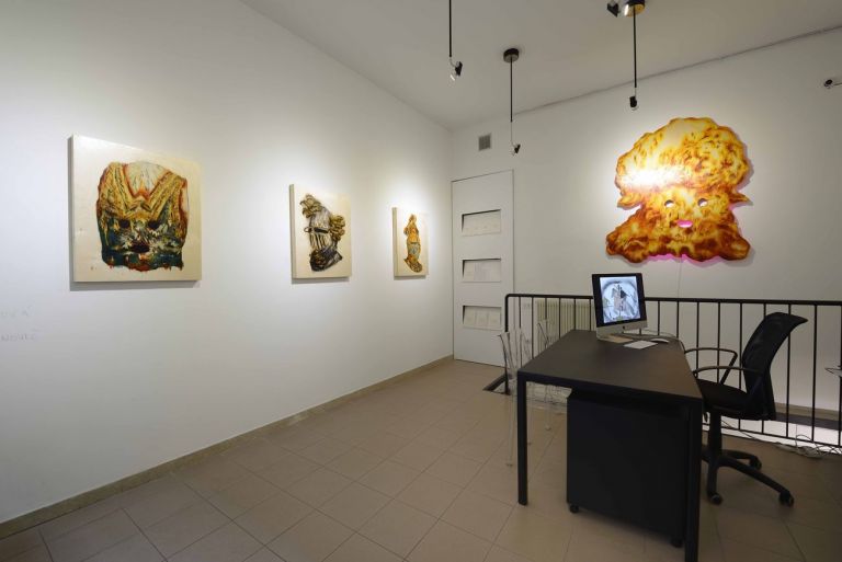 The Fate of Empires. Exhibition view at Cellar Contemporary, Trento 2019