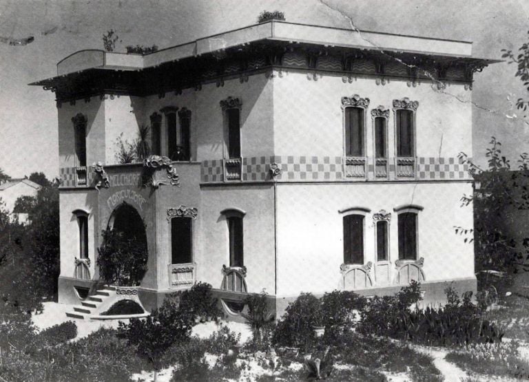 Villa Melchiorri a Ferrara Foto d'epoca