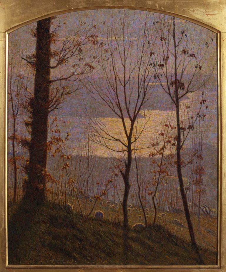 Vittore Grubicy de Dragon, Inverno, 1898. Fondazione Musei Civici di Venezia, Galleria Internazionale d’Arte Moderna di Ca’ Pesaro