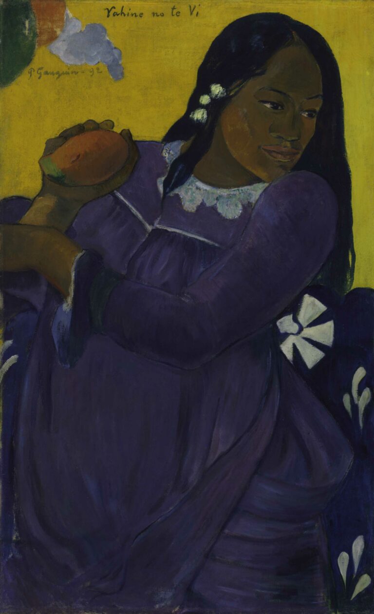 Paul Gauguin, Woman of the Mango (Vahine No Te Vi), 1892, The Baltimore Museum of Art, ph. Mitro Hood