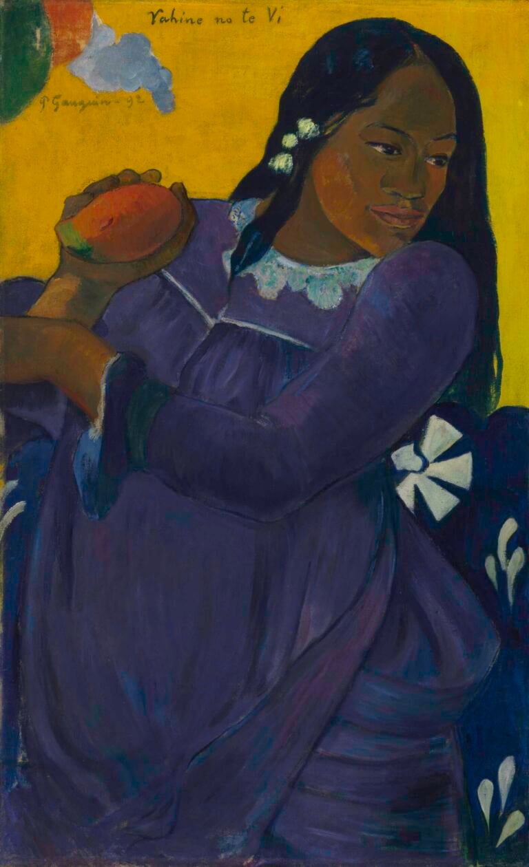 Paul Gauguin, Woman of the Mango (Vahine No Te Vi), 1892, The Baltimore Museum of Art, ph. Mitro Hood