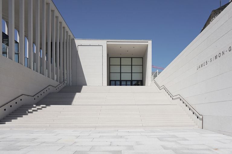 David Chipperfield Architects, James-Simon-Galerie, Berlino. Luglio 2019 – Foto Erika Pisa