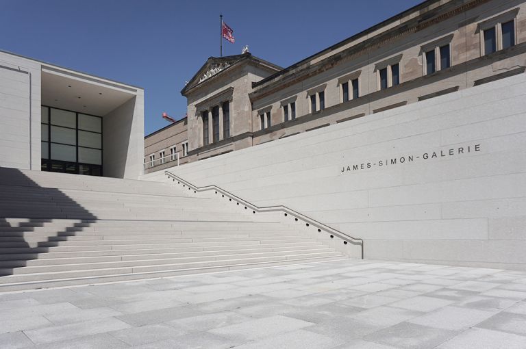 David Chipperfield Architects, James-Simon-Galerie, Berlino. Luglio 2019 – Foto Erika Pisa