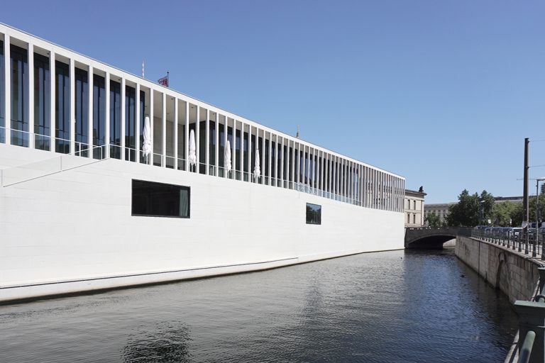 David Chipperfield Architects, James-Simon-Galerie, Berlino. Luglio 2019 – Foto Erika Pisa