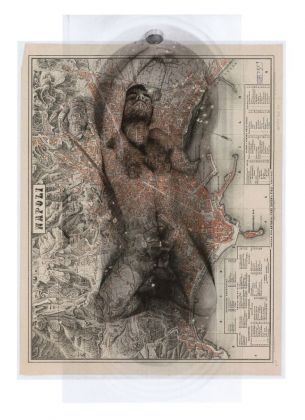 Pierpaolo Maria Perrone, Geografie Emotive – Arterie, elaborazioni fotografica, 21cmx 29,7 cm, Napoli 2018
