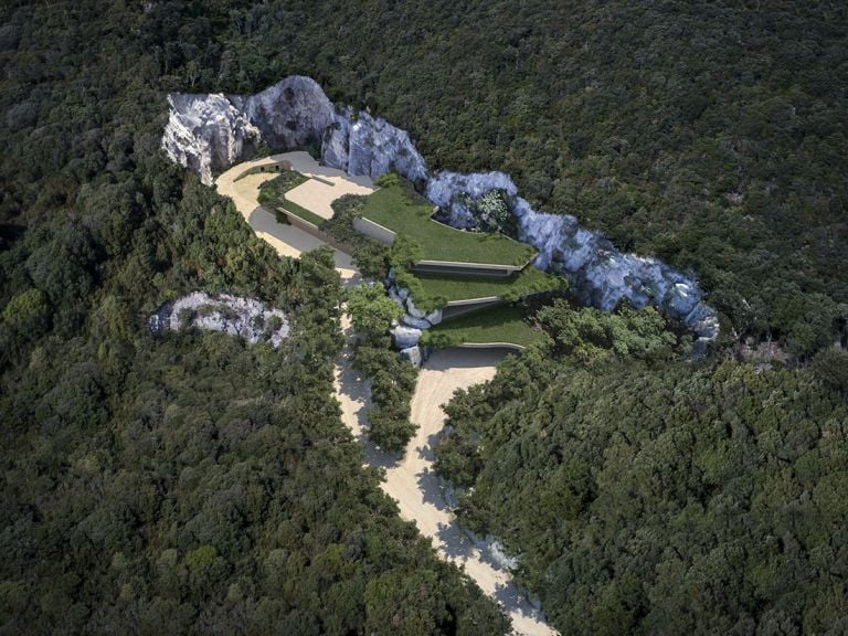 Ex cava di arenaria di Cariola - Courtesy Studio Tori