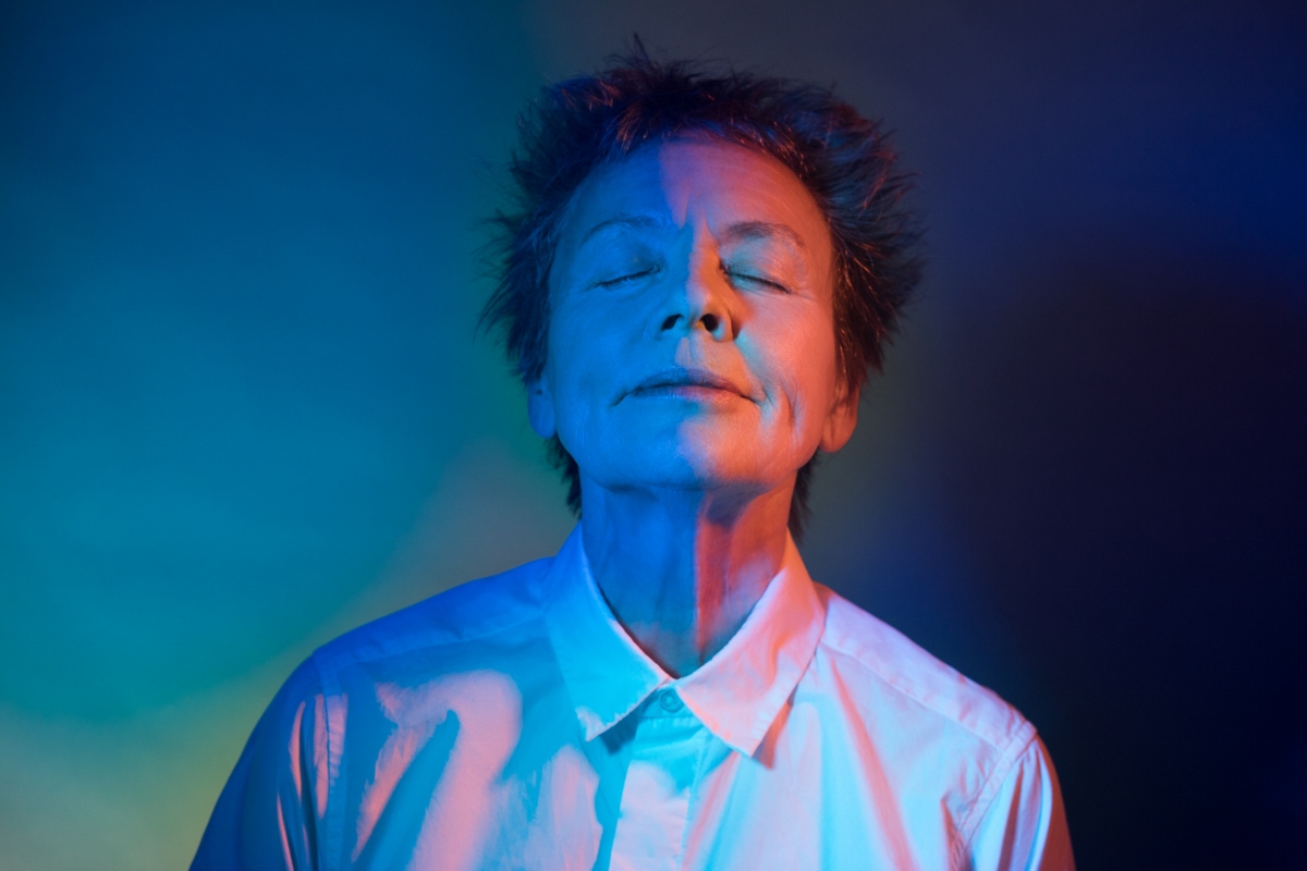 Laurie Anderson by Ebru Yildiz, Eyes closed 