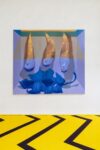 Alessandro Fogo, L' antica leggenda della foglia di cavolo, 2019, olio su tela, 200x180 cm. Photo Agnese Bedini e Melania Dalle Grave per DSL Studio