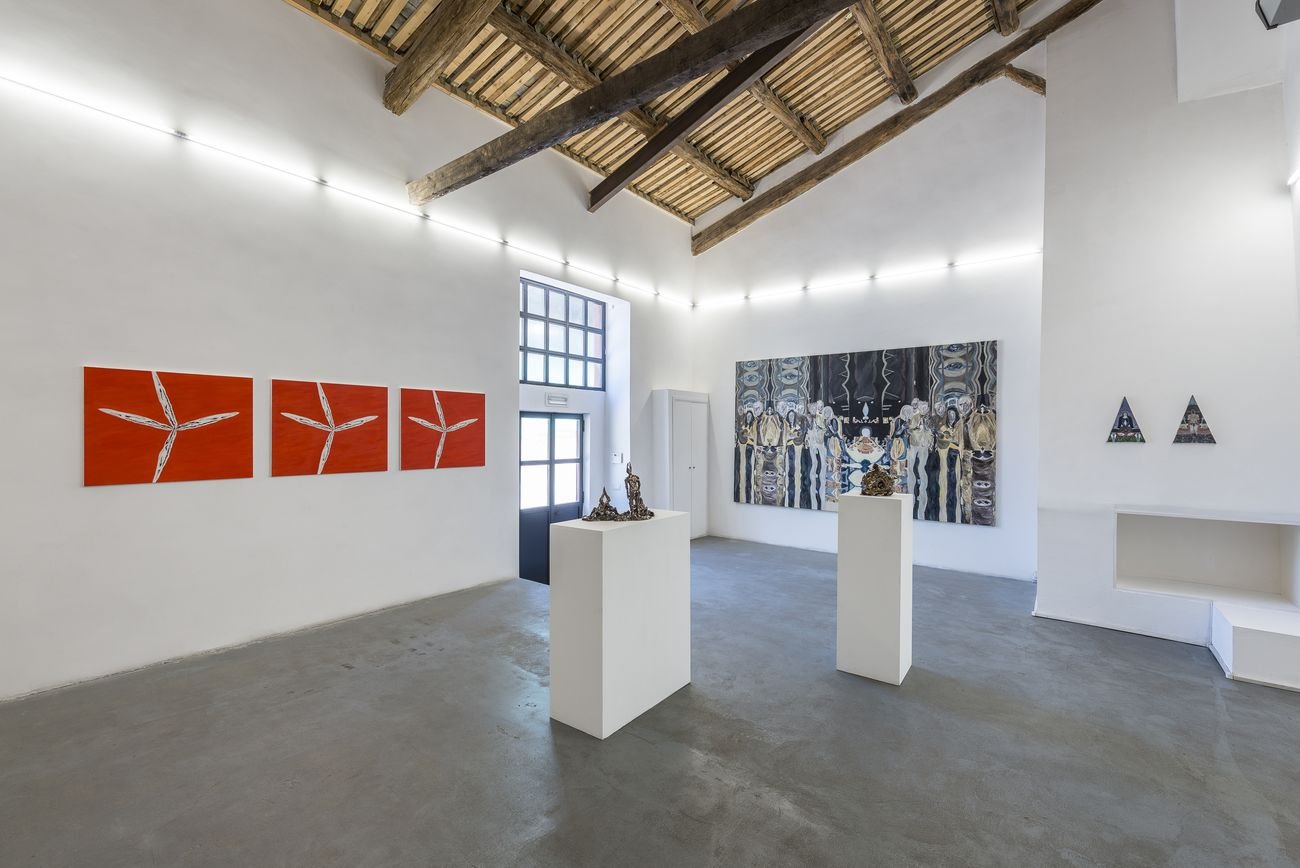 Alessandro Giannì, L’apocalisse dell’ora, exhibition view at AlbumArte, Roma 2019, photo Sebastiano Luciano, courtesy AlbumArte