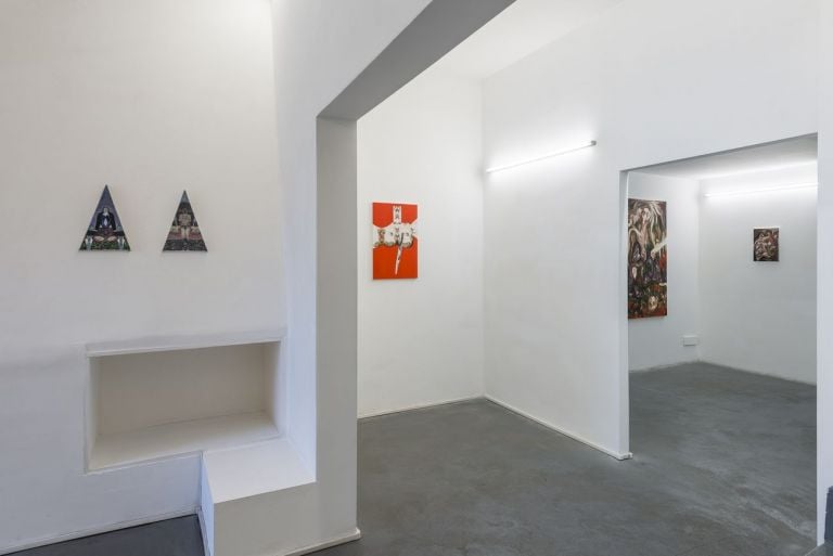 Alessandro Giannì, L’apocalisse dell’ora, exhibition view at AlbumArte, Roma 2019, photo Sebastiano Luciano, courtesy AlbumArte
