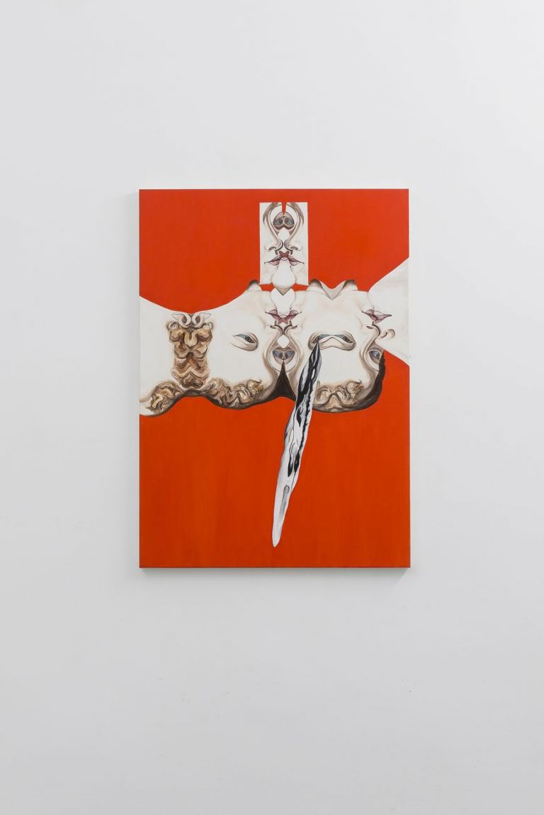 Alessandro Giannì, Senza titolo, 2018, olio su tela, cm 70x50. Photo courtesy l’artista e AlbumArte
