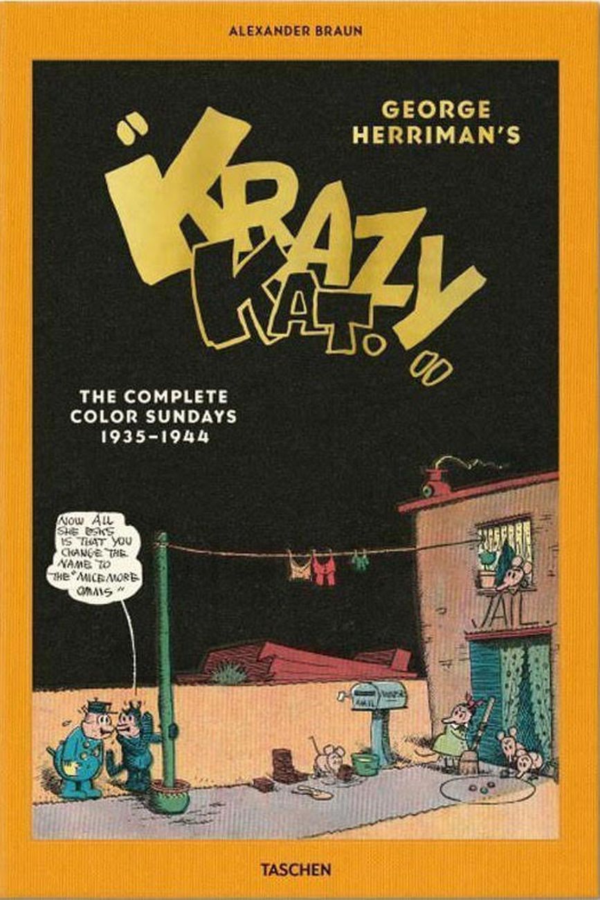 Alexander Braun & George Herriman - The Complete Krazy Kat in color 1935 1944 (Taschen, 2019)