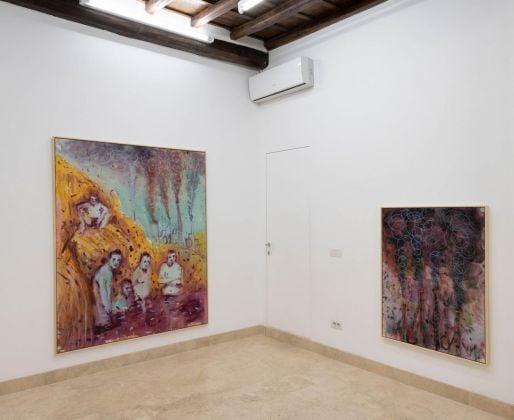 Andrej Dubravsky. Emission and Secretion. Exhibition view at Galleria Richter Fine Art, Roma 2019. Photo Giorgio Benni
