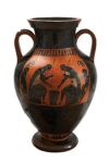 Anfora Terracotta; alt. cm 60, diam. orlo cm 25 Nola 550-530 a.C. (Pittore dell’Altalena) Napoli, Museo Archeologico Nazionale © Ministero per i Beni e le Attività Culturali MANN, Museo Archeologico Nazionale di Napoli