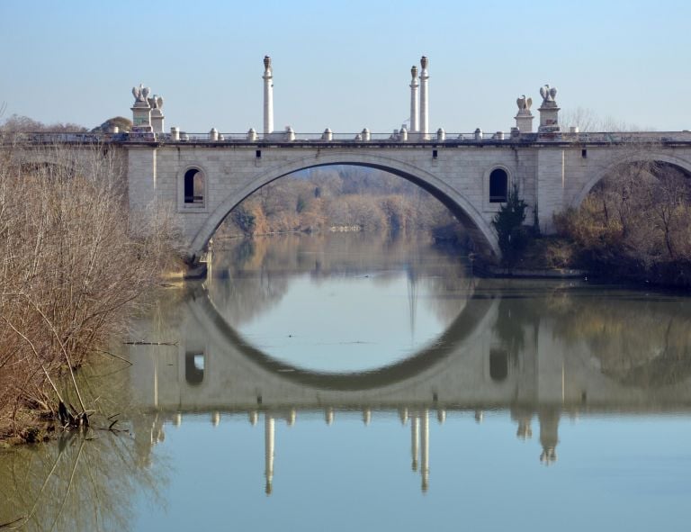 Armando Brasini, Ponte Flaminio, Roma. Photo Giorgio Rodano via Flickr, gennaio 2016