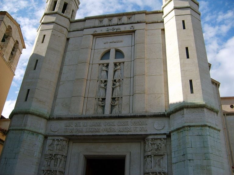 Armando Brasini, Santuario di Santa Rita da Cascia, Cascia. Photo Luigi Salvati via Wikimedia