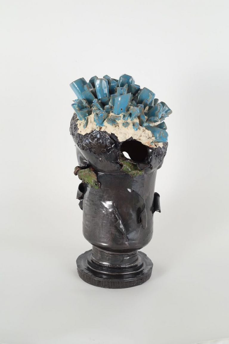 Benedetto Pietromarchi, Quartz, 2018, ceramica, 60x25 cm