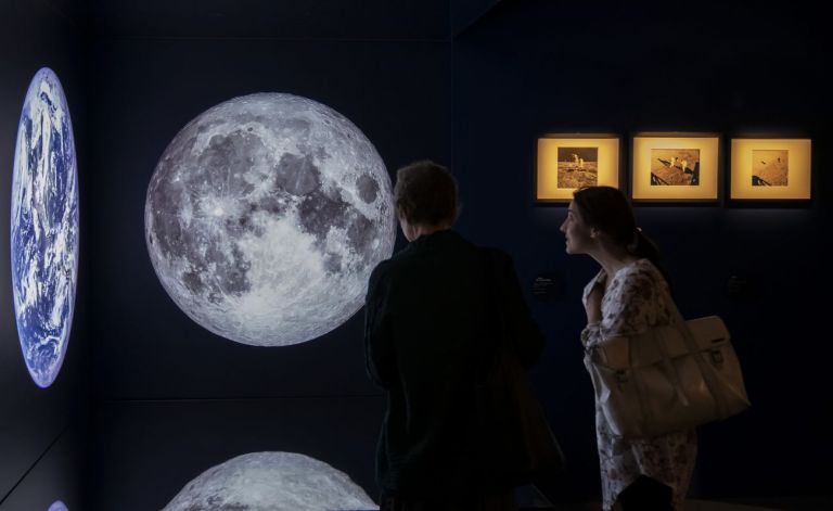 Dalla Terra alla Luna, exhibition view at Palazzo Madama, Torino 2019, photo Giorgio Perottino